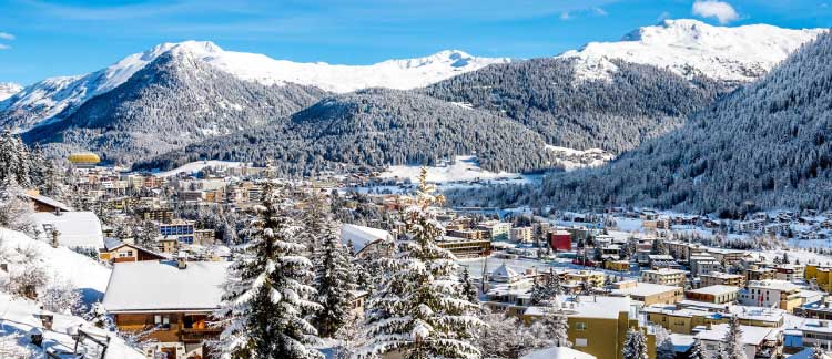 montagne-neige-ville-de-davos